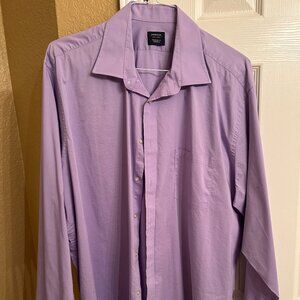 Arrow Regular Fit Stretch Long Sleeve Shirt - 2 XL - Lt Purple